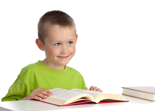 boy reading